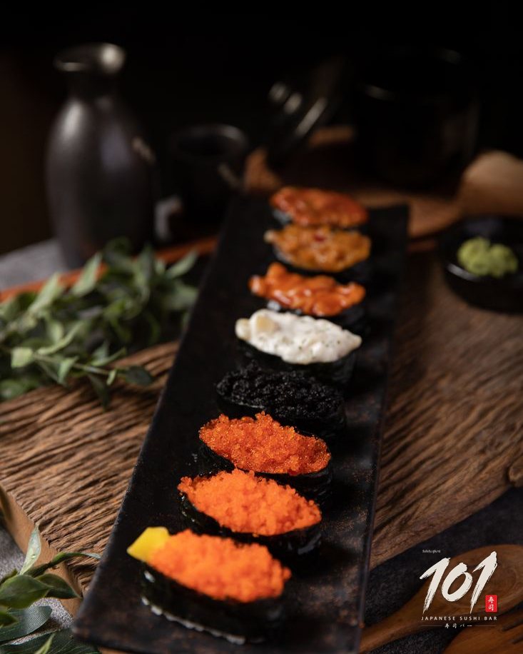 Gunkan platter